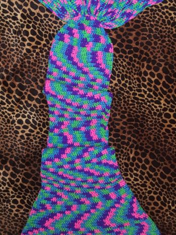 Little Girl Mermaid Blanket